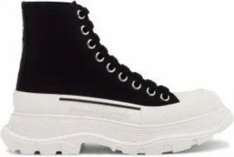Alexander McQueen Dames, Schoenen, Zwart, Maat: 41 1/2 EU Katoen