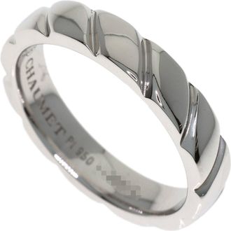 Chaumet Platinum 950 Band Ring (Pre-Owned)