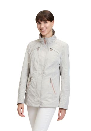 Gil Bret Outdoorjacke GIL BRET, Damen, Gr. 36, silber rock, Web, Obermaterial: 100% Polyester, unifarben, tailliert Po-bedeckend, ohne Ausschnitt, gerader Absc