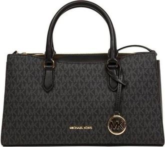 Michael Kors Bolso satchel mediano Arden con cierre superior - Bags - Mujer - Negro - ONE SIZE