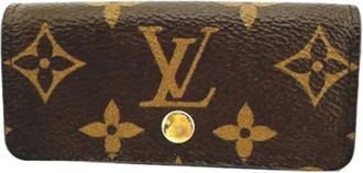 Louis Vuitton Pre-owned Canvas key-holders - Dames - Vintage Accessoires - Bruin - ONE Size - Vintage