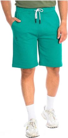 La Martina Sportieve Shorts - Heren - Korte Broeken - Groen - XL - Katoen - Korte Broeken