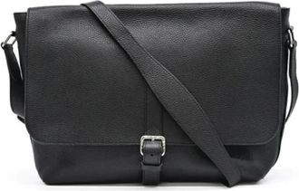 Louis Vuitton Pre-owned Cross Body Bags, male, Black, Size: ONE SIZE Pre-owned Leather louis-vuitton-bags