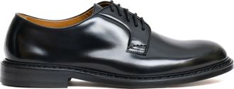 Doucal's Blake Stitch Seamless Leather Derby Shoes