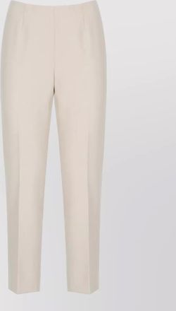 PESERICO tailored womens trousers back slit