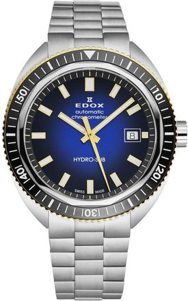 Edox Hydro-Sub Black Dial Mens Watch 80128 357JNM BUDD