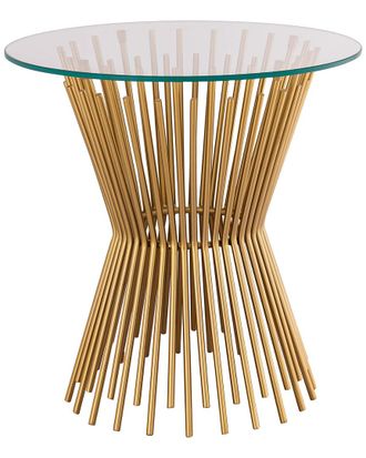 TOV Furniture Tov Furniture Grace Glass Side Table