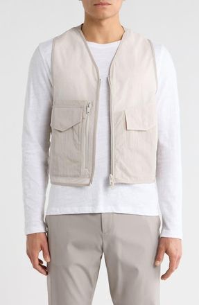 Yohji Yamamoto Tactical Utility Vest in Beige/brown at Nordstrom, Size X-Large