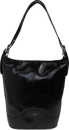Iro leather bucket bag - Black