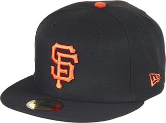 New Era San Francisco Giants MLB Cap 59Fifty Basecap Baseball Kappe Schwarz - 7 7/8-63cm (XXL)