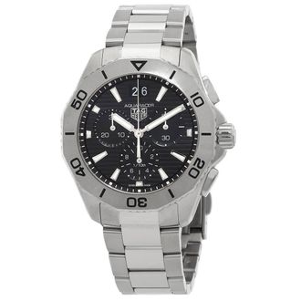 Tag Heuer Aquaracer Chronograph Quartz Black Dial Mens Watch CBP1110.BA0627
