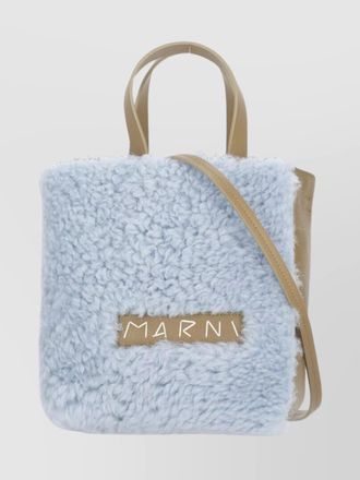 Marni soft texture shoulder bag and handles