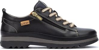 Pikolinos Vigo Lace-Zip Sneaker - Dames - Sneakers - Zwart - 41 EU - Leer - Schoenen
