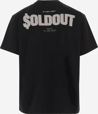 44 Label Group Mens Cotton T-Shirt Black T-Shirts And Polos