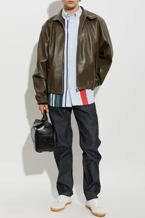 Lanvin Jeans With Tapered Legs, Mens, Navy Blue