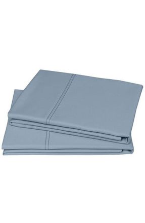 California Design Den Set of 2 Pillowcases - Hotel Luxe 800 Thread Count 100% Cotton Sateen in Blue at Nordstrom, Size Standard