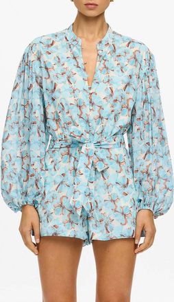Kivari Lydia Playsuit In Mint