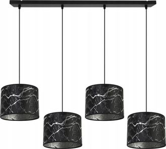 OEM L&aacute;mpara Colgante, L&aacute;mpara De Techo, Pantalla, Patr&oacute;n Plateado