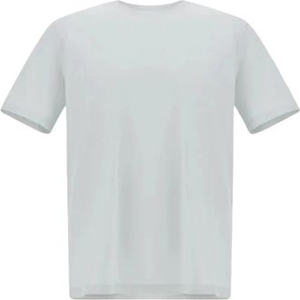Herno T-shirt met ronde hals - Heren - T-shirts - Grijs - L - Katoen - Tops