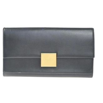 Saint Laurent Pre-owned Clutches, female, Black, Size: ONE SIZE Pre-owned Bellechasse Flap Wallet
