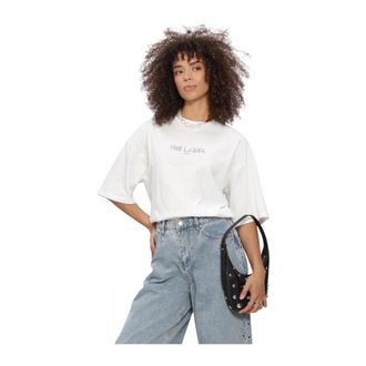 ALIX The Label Alix The Label - Oversized T-shirt - Dames - Tops - Wit - Maat: XL Katoen