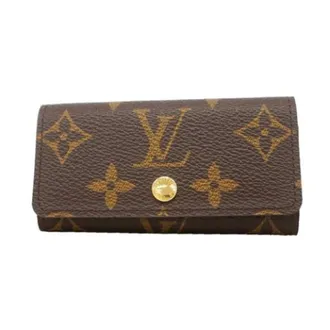 Louis Vuitton Pre-owned Canvas Keycase - unisex - Louis Vuitton Vintage - Vintage Accessories - Brown - ONE SIZE - Pre-owned