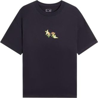 Li-Ning Floral Graphic T-shirt Black AHSS755-3