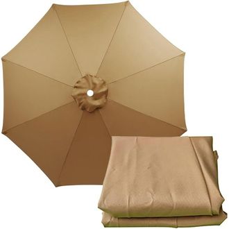 OEM Toldo De Repuesto Para Sombrilla/2,7 M, 6 Varillas, Cubierta De Repuesto Para Sombrilla, Tela De Repuesto Universal Para Sombrilla, Para Jard&iacute;n, Patio