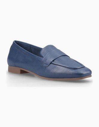 Hush Puppies Womens Sutton Womens Loafers - Navy - Size: 4