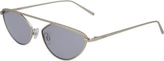 DKNY DK109S 717 Womens Sunglasses Gold Size 55