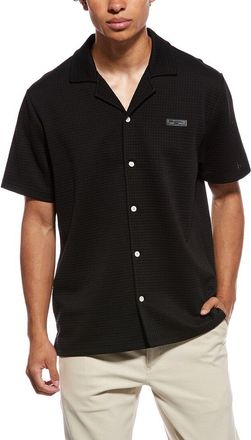 Karl Lagerfeld Karl Lagerfeld Waffle Camp Shirt