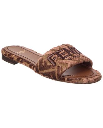 Fendi Fendi Sunshine Velvet Sandal