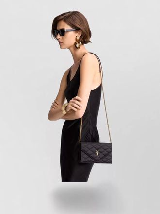Saint Laurent cassandre viscose clutch bag