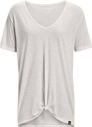 Under Armour Dames/Dames Project Rock T-Shirt (Wit)