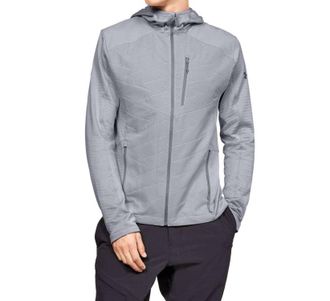 Under Armour Coldgear Reactor Exert Hiking Jacket In Mod Gray