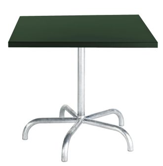 Schubiger M&ouml;bel Metalltisch S&auml;ntis Quadratisch