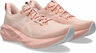 Asics Womens Novablast 5 Shoes In Breeze/white