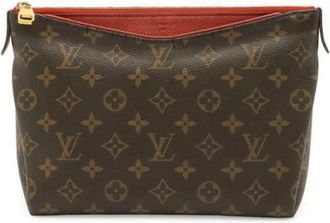 Louis Vuitton Pre-owned Plastic louis-vuitton-bags - Dames - Vintage Clutch - Bruin - ONE Size - Vintage