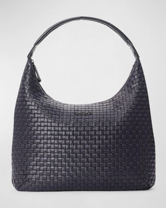 MZ Wallace Large Woven Shoulder Bag