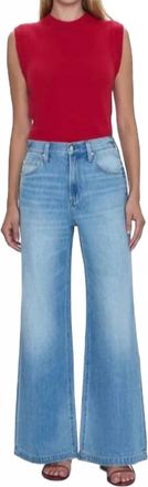 Pistola Denim Jadyn Low Slung Palazzo Jeans In Major