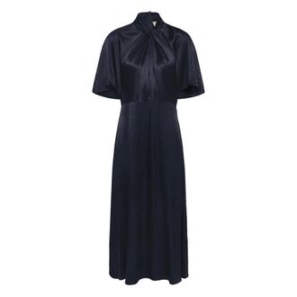 Soaked In Luxury Dames, Jurken, Blauw, Maat: XL