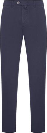 Kiton SLIM-FIT COTTON TROUSERS - Kiton - Man