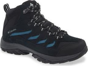 Columbia Crestwood Hiking Shoe in Black/Skylight at Nordstrom Rack, Size 10.5