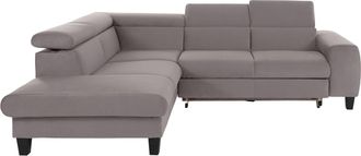 Cotta Ecksofa »Morven L-Form« wahlweise mit Bettfunktion, Bettkasten & Wireless-Charger