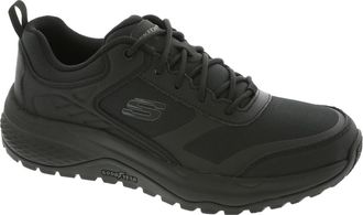 Skechers Mens Street Treader Sr Lace Up with Goodyear Rubber Outsole Kitchen Shoes, black, 7 UK