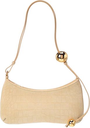 Jacquemus Bamabino Large Suede Shoulder Bag