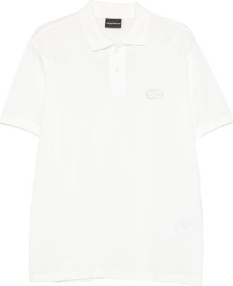 Emporio Armani Logo Cotton Polo Shirt