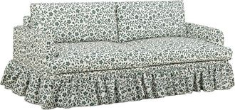 TOV Furniture Tov Furniture Gertrude Floral Linen Weave Sofa