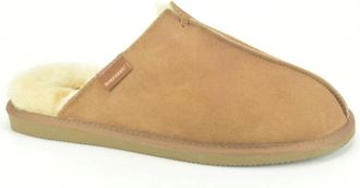 Shepherd Slippers - Heren - Pantoffels - Bruin - 44 EU - Wol - Schoenen