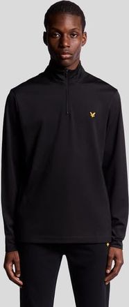 Lyle & Scott Golf Course Midlayer in Jet Black at Nordstrom, Size Xx-Large